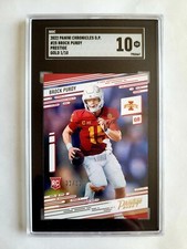 2022 PANINI CHRON PRESTIGE DRAFT GOLD BROCK PURDY RC! 1/10! SGC 10! 1/1! FIRST!