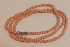 Pink Dyed 3 Piece Set Beaded Stretch Czech Glass Seed Beads Bracelets - New