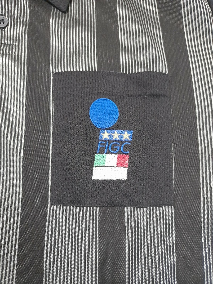 Italia maglia maglietta t-shirt arbitro diadora FIGC calcio