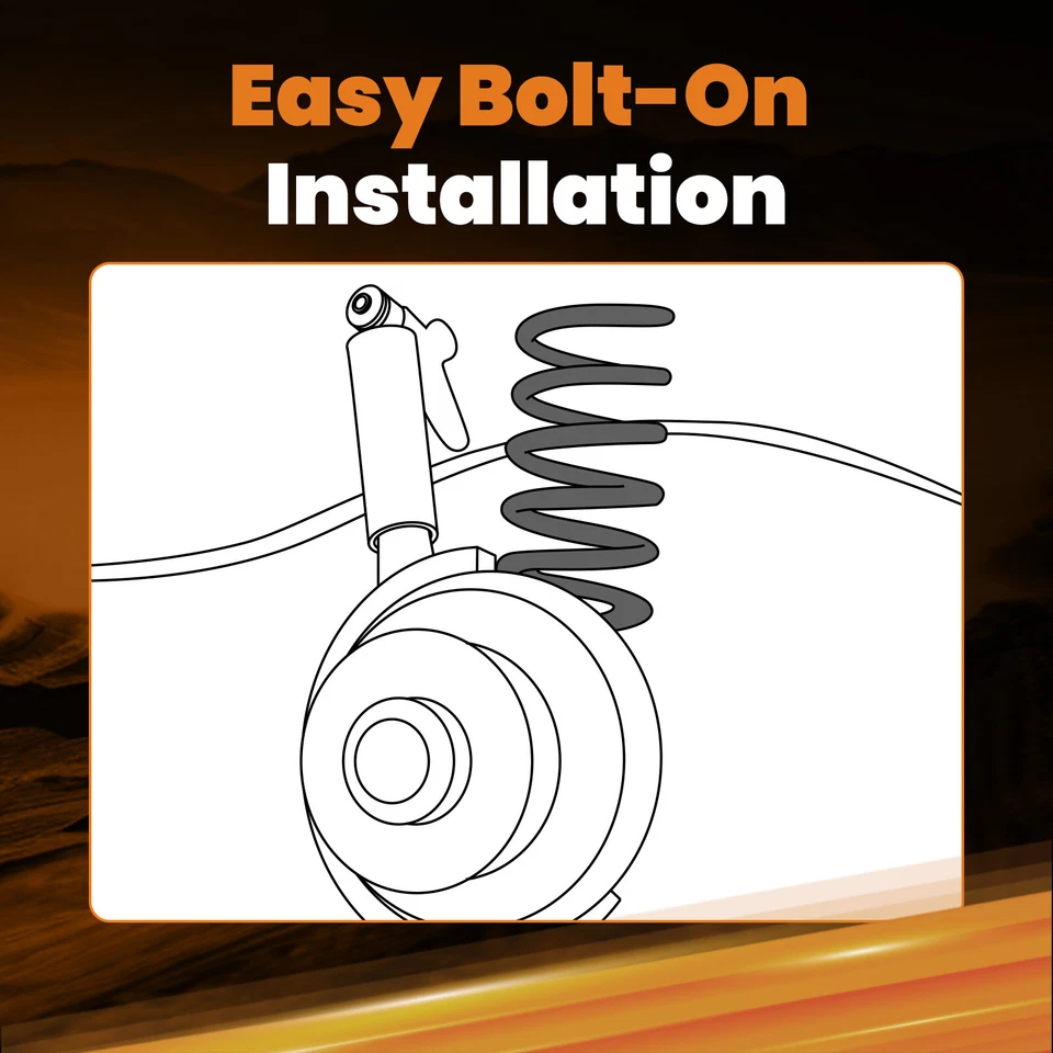 Muelles helicoidales traseros de 5 pulgadas para camioneta Chevy C10 GMC C15/C1500 1960-1972 Foto 4 de 4