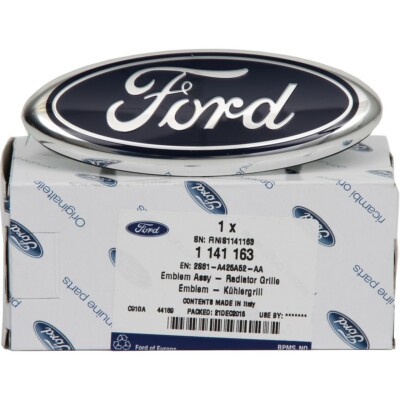 ORIGINAL Ford Emblem Logo FIESTA V FOCUS III FUSION S-MAX vorne / hinten 1141163