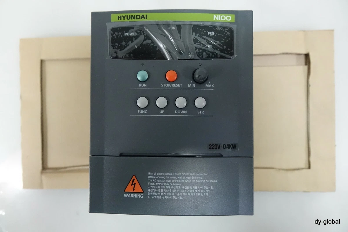 HYUNDAI NIB N100 Plus-004LF LOW VOLTAGE INVERTER 0.4kw/0.5HP DRV-I.