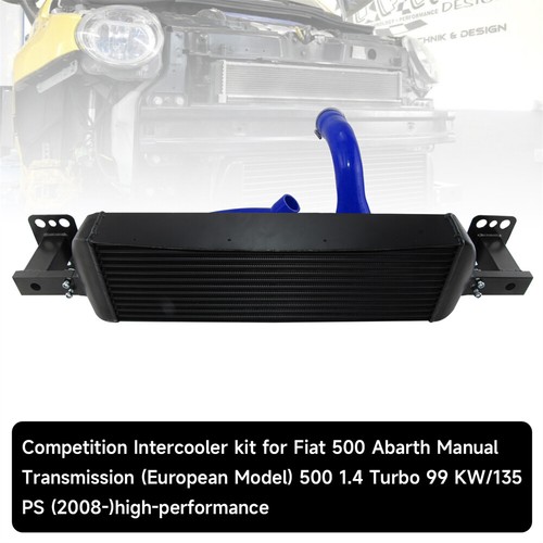 For Fiat 500 Abarth 1.4 Turbo 99 KW/135 PS 2008+ Competition Intercooler Kit - Picture 7 of 10