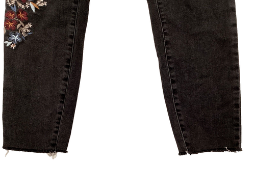 MOSSIMO DENIM Black Mid- Rise Skinny Jeans Sz. 8/29 - Picture 5 of 9
