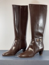 G H Bass  Co. Bass-Caroline Extended Calf Women's Knee Boot Sz 10M Brown NIB
