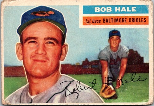 1956 Topps - #231 Bob Hale (RC) C735
