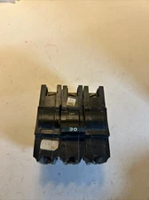 Federal Pacific FPE NA330 Stab-Lok 3 Pole 30 Amp Circuit Breaker 240 Volt Bolt O