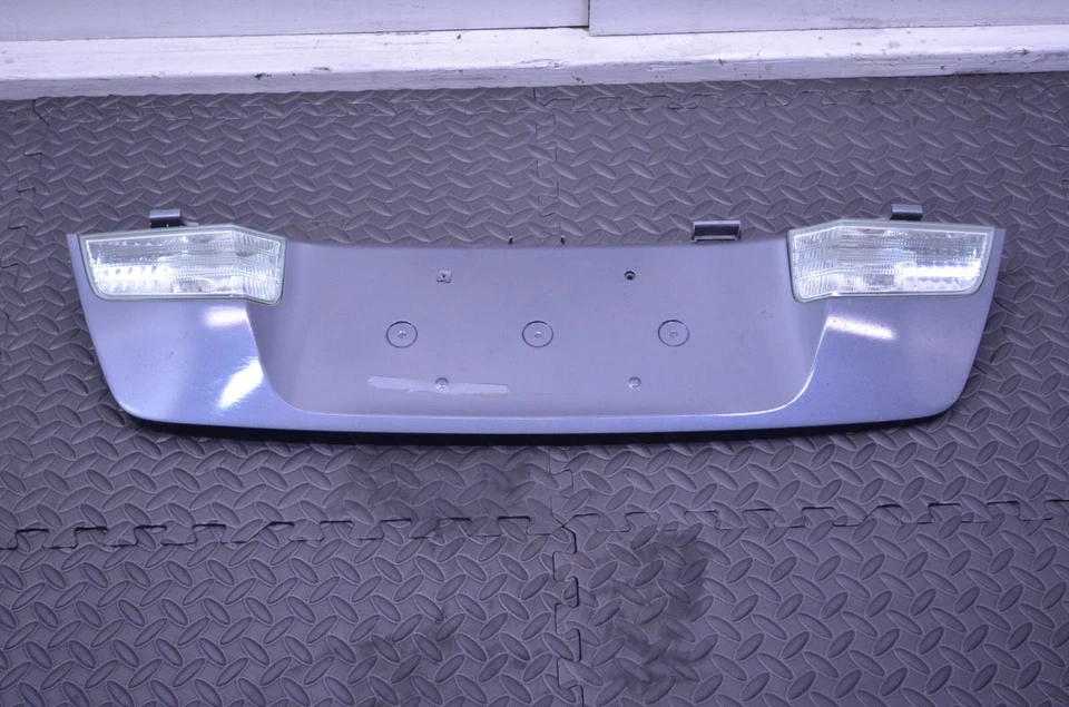 2003-2009 LEXUS GX470 REAR TRUNK LID LICENSE PLATE TRIM PANEL MOLDING GRAY OEM - Image 4 of 4