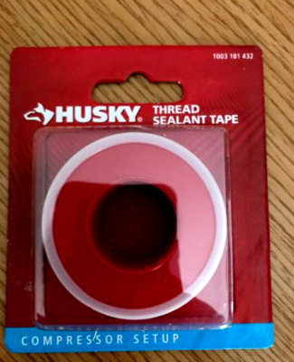#ad Husky PTFE Thread Seal Tape 1 2 in. x 275 in. roll length $5.97
