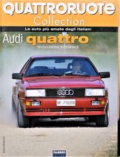 fascicolo Quattroruote Collection AUDI QUATTRO modellino auto 1:24 libro book