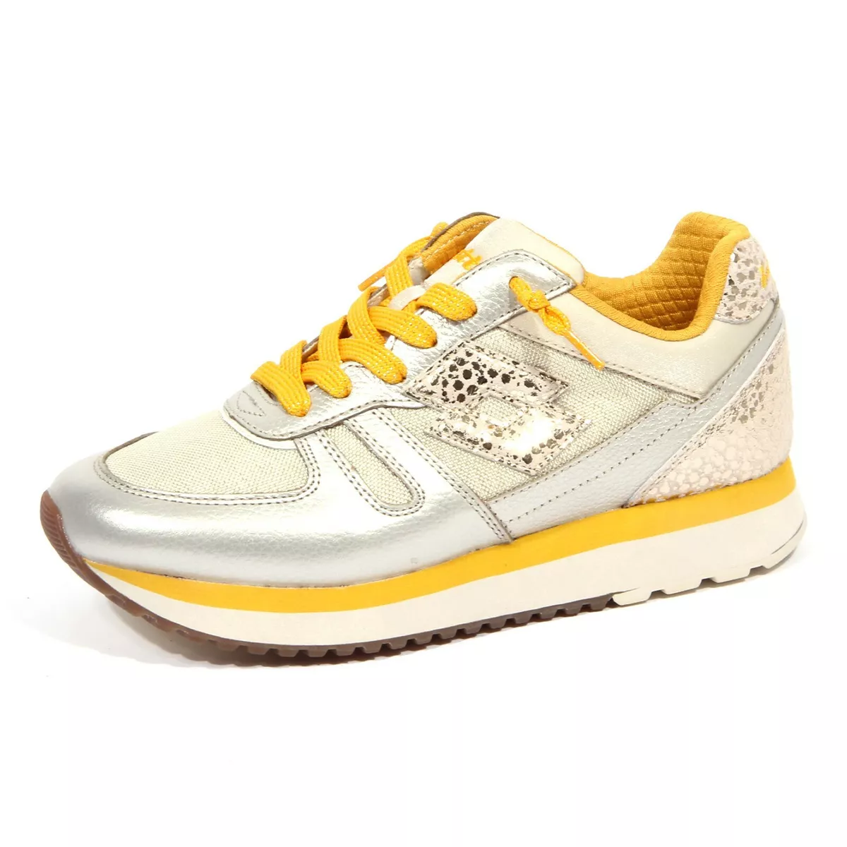 1281J sneaker donna gold LOTTO LEGGENDA TOKYO WEDGE METAL shoe woman