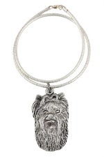 Yorkshire Terrier II - Dog Collar, Unique Jewelry For Dog Lovers, Egg