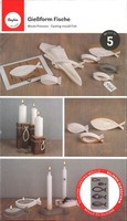 Rayher Silikon GießForm Fische 36173000