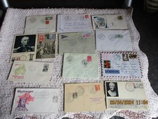 Lot  Cartes Lettre Enveloppe Premier Jour 1er  Histoire Poste
