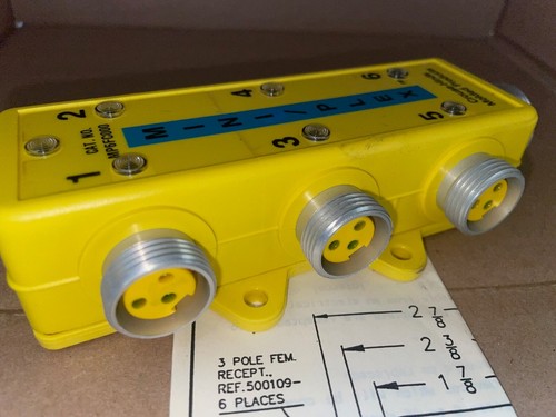 CROUSE-HINDS MP6FC000 6 PORT MINI-PLEX 120V 7A - Picture 3 of 4