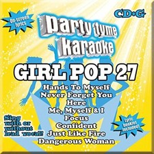 Party Tyme Karaoke - Girl Pop 27 Audio CD NEW