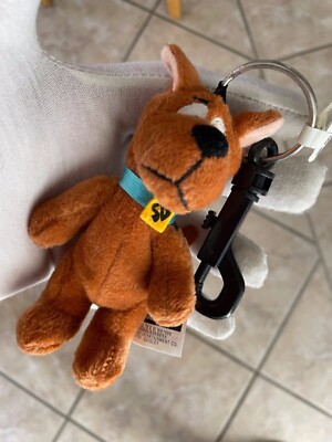 CARTOON NETWORK SCOOY DOO KEY RING PLUSH w/TAG RARE COLLECTIBLE large 