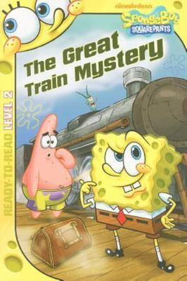 The Great Train Mystery; SpongeBob SquarePants- paperback, 9781442407824, Lewman