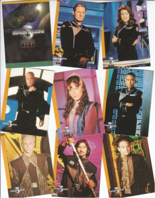 Babylon 5 Season 4 (Four) - 81 Karten ''Parallel Language'' Basic/Set - Skybox 1998