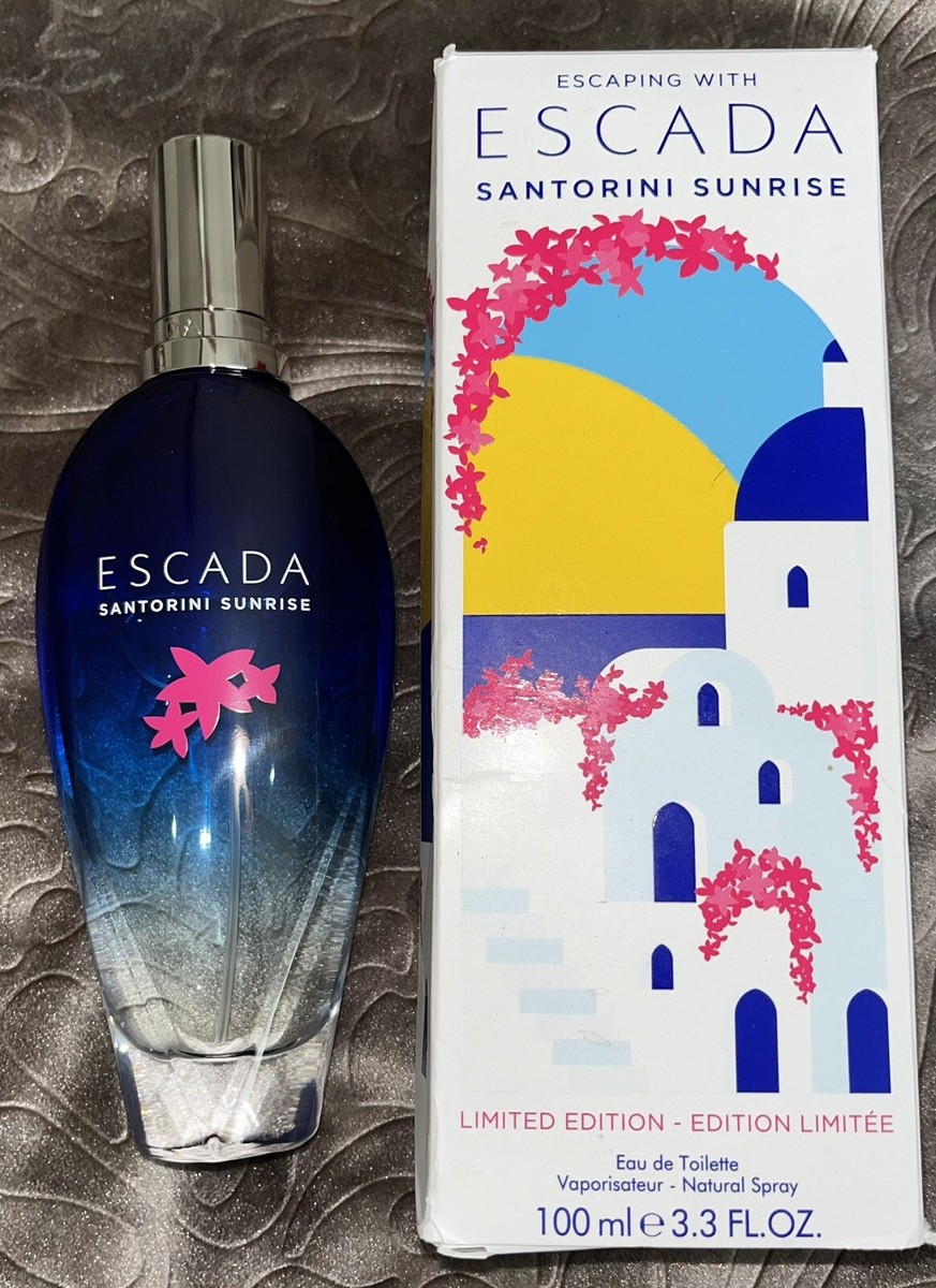 エスカーダ サントリーニサンライズ リミテッド E/T 100ml 香水 限定 Santorini Sunrise By Escada 3.3 Oz Eau De Toilette Limited Edition