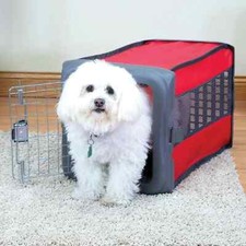 NEW Vibrant Life Small Pop Up Dog Kennel 22.50x 14.25x14.50