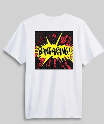 Bangarang T-Shirt   Bold Red & Yellow Design   Black or White   All Sizes...