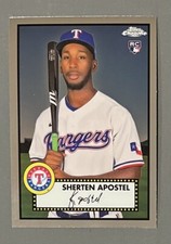 15% off! ⚾(pick!) Texas Rangers 2021 Topps Chrome Platinum Anniv 🔴🔵