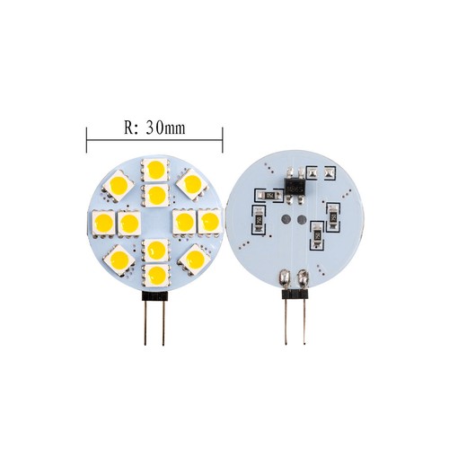 1x 10x G4 DC 12V LED Light Bulbs 5050 SMD Board 1.2W 2.4W 5W bi-pin White Lamps - Picture 7 of 19