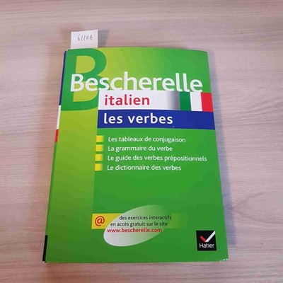 BESCHERELLE ITALIEN LES VERBES - HATIER - 2023 Italienische Verben
