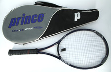 Prince More Attack S 1050 OS Oversize Tennis Racquet 4 3/8 Grip w/ Case