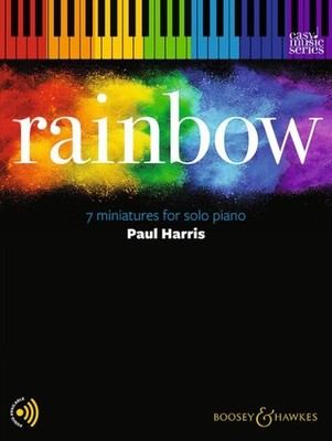 Rainbow piano (easy) New edition 2023 Harris with Online audio files 7 miniature