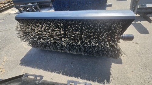 Angle Broom Attachment for Skid Steer 72" Wide Refurbished