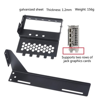 SXJ B Type Graphics Card Support Bracket Durable Metal Material Support Holder