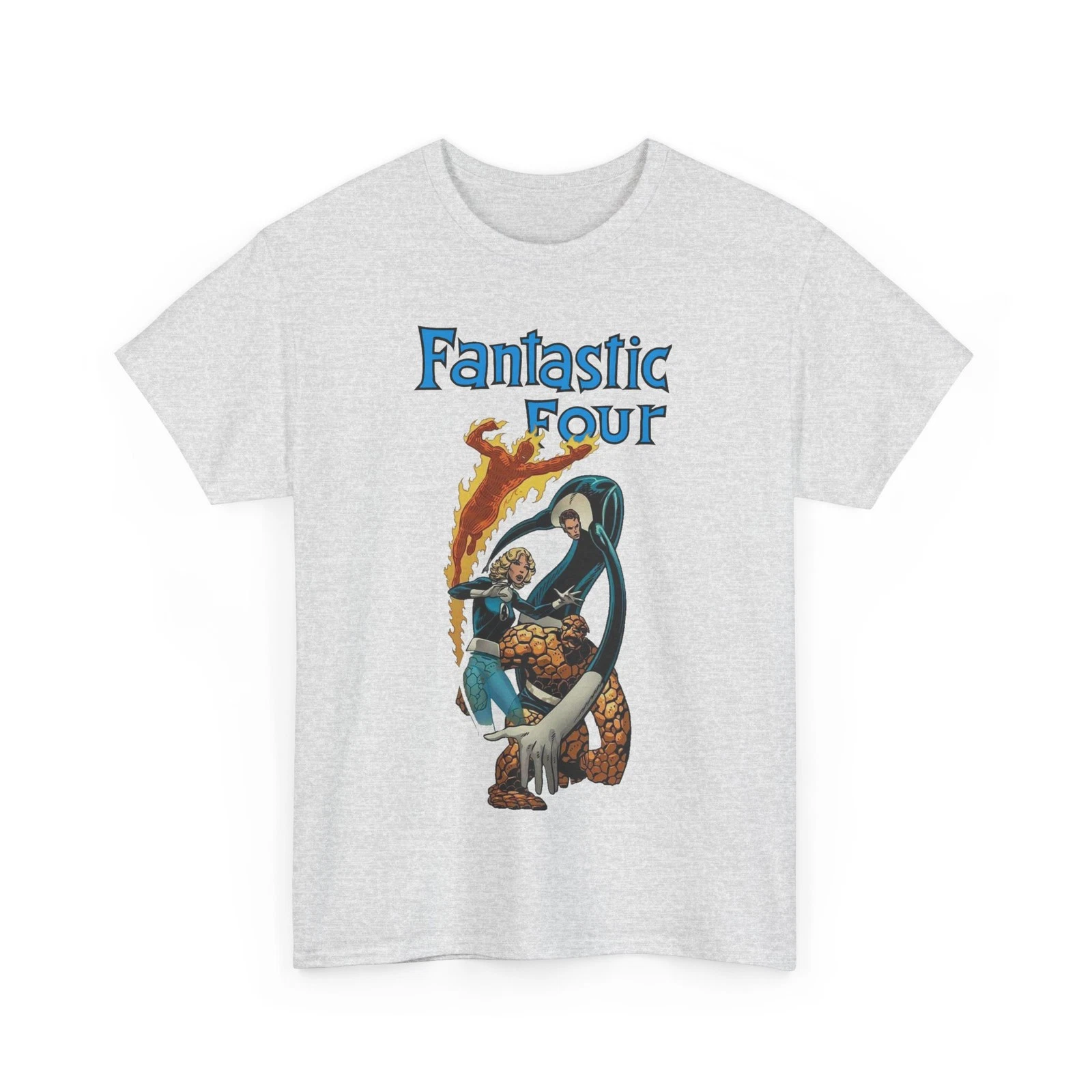 Fantastic Four T-Shirt - John Byrne Art - Thing, Reed Richards - Marvel Comics