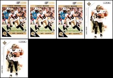 2011 Lance Moore (5) Card Lot - Almost Gone – Get Yours Before They’re All Ta...