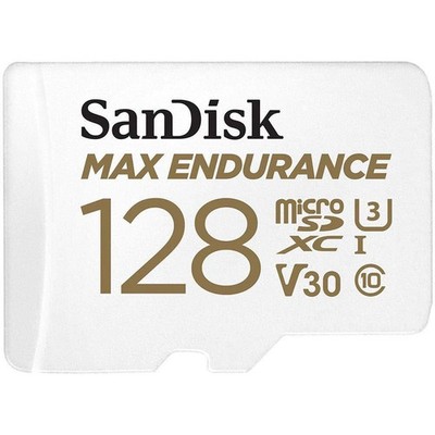 SanDisk 128GB Max Endurance Micro SDXC Karte CCTV Cams & Nextbase Dash Cams UK