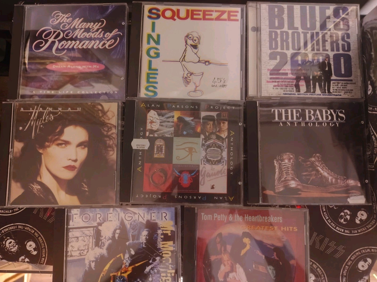 8 CD ROCK Lot (Great Bands) FOREIGNER, TOM PETTY, SQUEEZE, ALAN PARSONS & MORE
