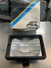 Sealed Beam Work Light Watertight NOS ABL Halogen Original Box Industrial