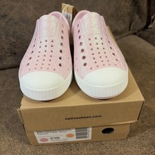 Native Shoes Unisex-Child Jefferson Bio-Bling Sneakers Size C10
