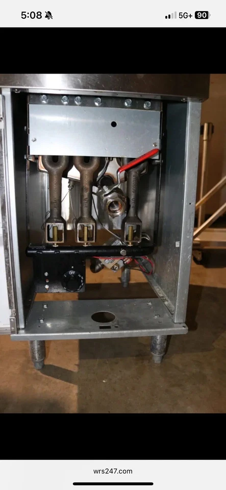 二手 Dean SR142G 商用天然气 40 磅 油炸锅 — 第 4/4 张图片