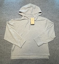 Nike Women's Yoga Dri-Fit DM7033-073 Size Xs Training Hoodie Gray Pullover NWT