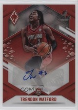 2021-22 Panini Chronicles Phoenix Rookie Red Trendon Watford #PRA-TRE Auto 00um