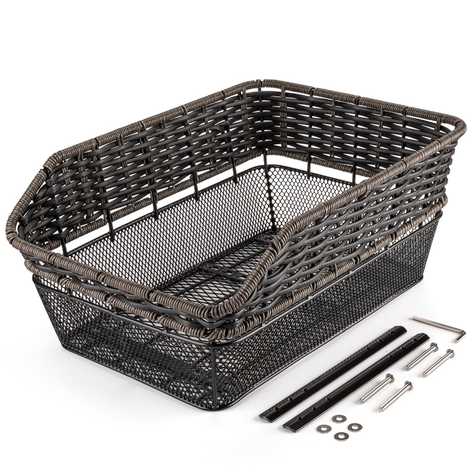 Panier arrière de vélo 25L Weave pour pique-nique et balades en famille le week-end