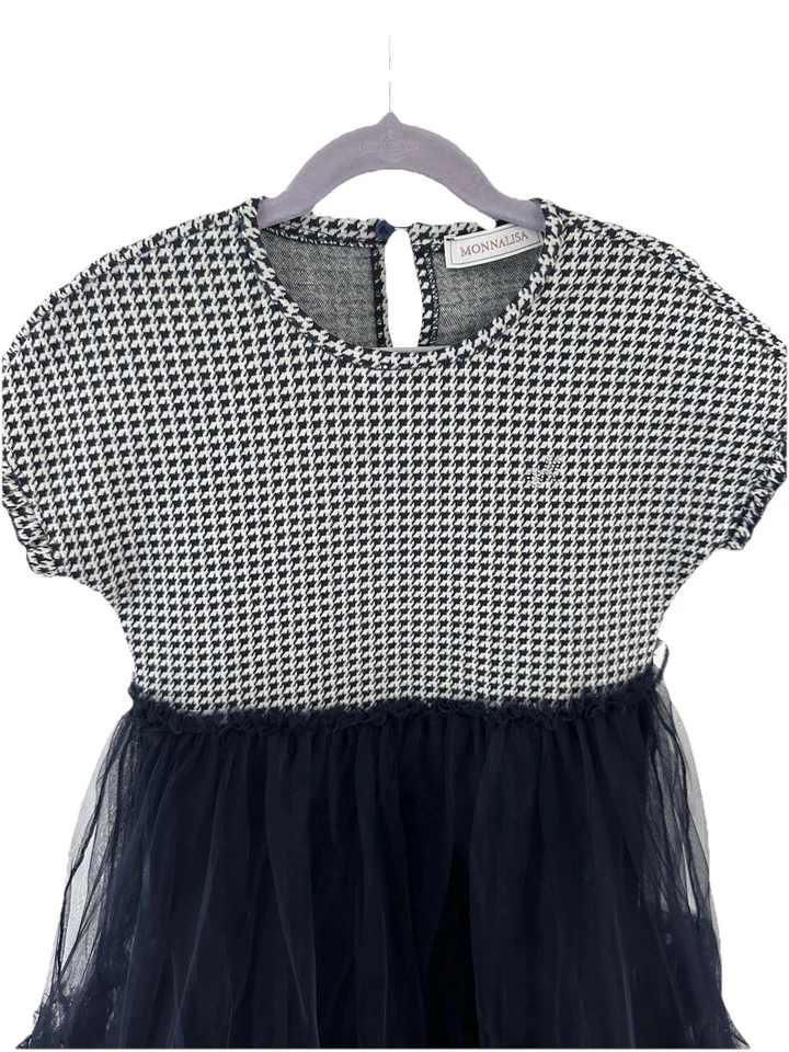 Pretty Monnalisa Girl Dress Size 10 - Imagem 2 de 4