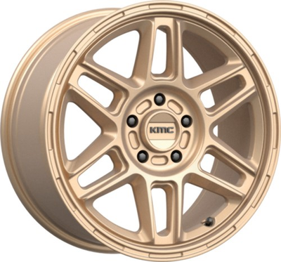 #ad 18quot; KMC KM716 Nomad 18x8 5x4.5 Matte Bronze Wheel 38mm Rim $342.00