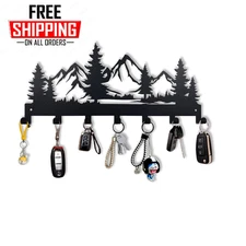 Metal Key Holder Wall Mounted Key Hooks Key Holder for Wall Key Organizer Rack