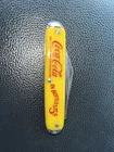 Vintage Coca Cola Double Blade Pocket Knife USA  At All Fountains 5 Cents