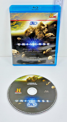 Blu-ray: The Universe 7 Wonders of the Solar System 3D History Channel*FREE S/H*
