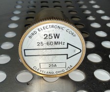 Bird 43 Thruline WattMeter Element 25W 25A 25-60MHz