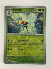 Pokemon TCG 151 Reverse Holographic Beedrill 015/165 Near Mint